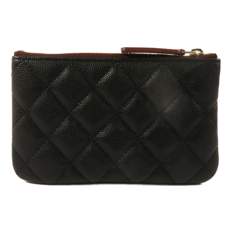 CHANEL 牛皮皮革Mini Pouch手拿包-1