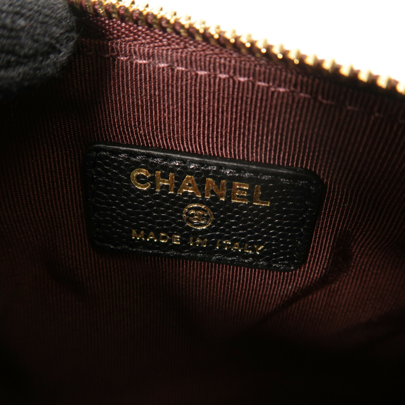CHANEL 牛皮皮革Mini Pouch手拿包-5