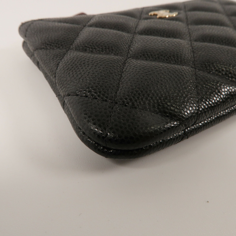 CHANEL 牛皮皮革Mini Pouch手拿包-11