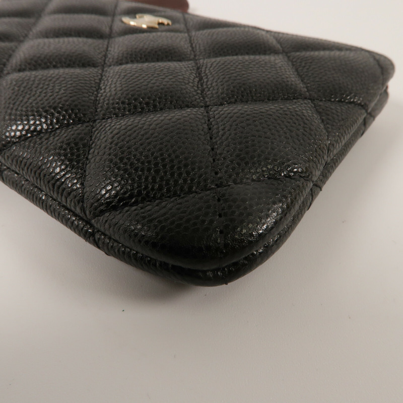 CHANEL 牛皮皮革Mini Pouch手拿包-12