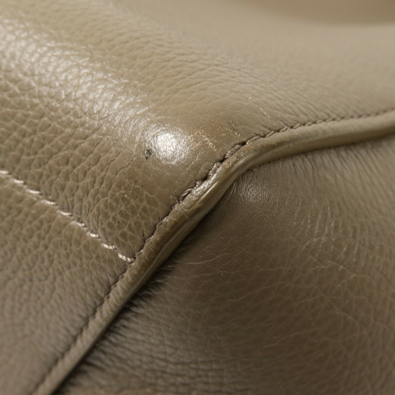 CELINE 牛皮皮革Sangle Bucket Large肩背袋-11