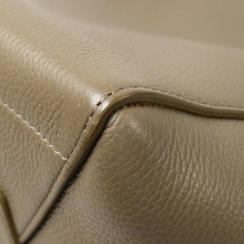 CELINE 牛皮皮革Sangle Bucket Large肩背袋-13