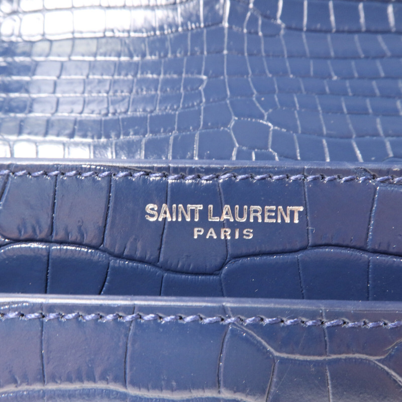 SAINT LAURENT 牛皮皮革Sunset Medium鏈帶肩背袋-5