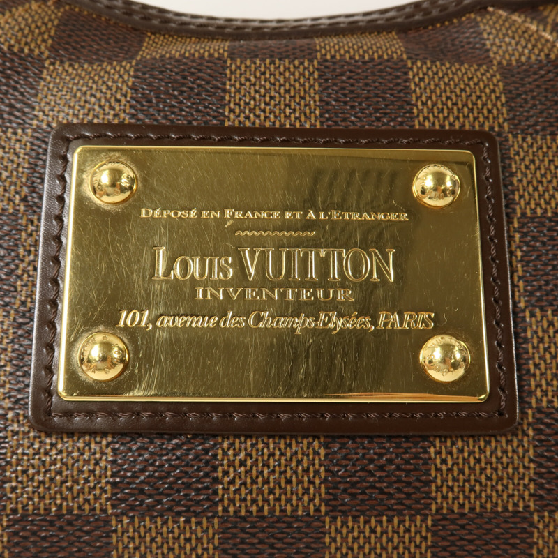 LOUIS VUITTON Damier Thames PM肩背袋-10