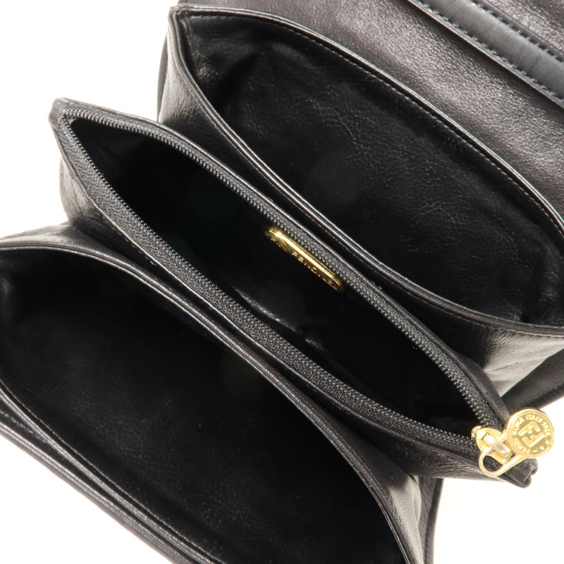FENDI 牛皮皮革Vintage 2 Way Shoulder手挽肩背兩用袋-4