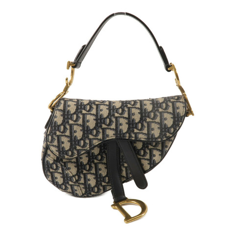 Dior 帆布Saddle Mini肩背袋
