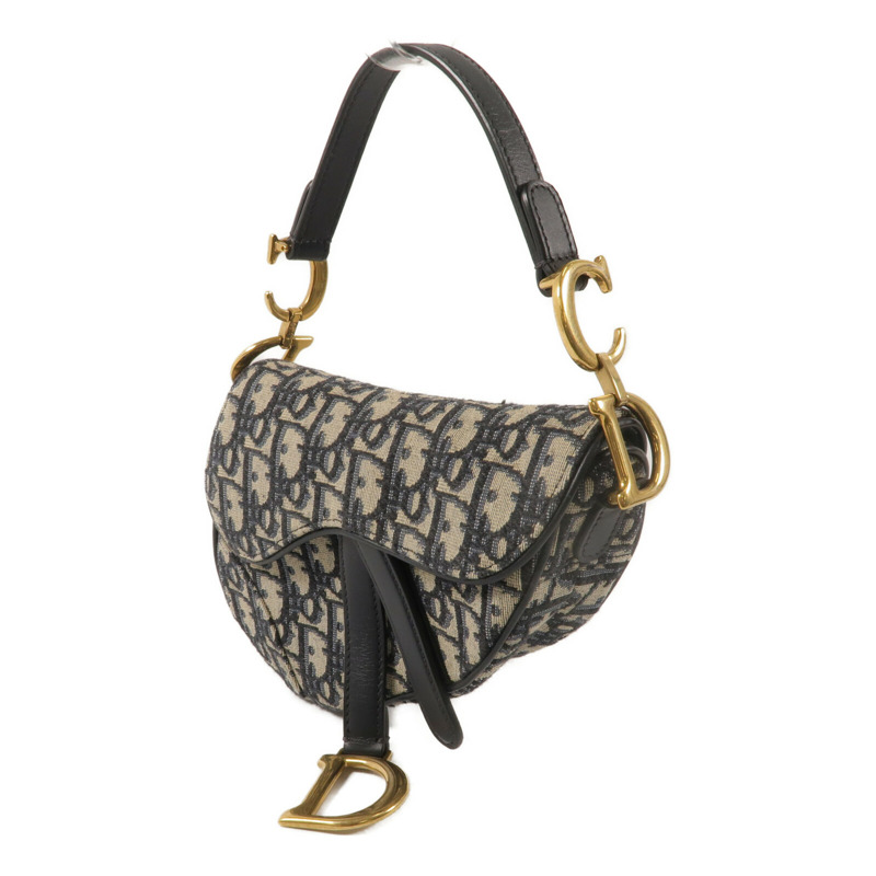 Dior 帆布Saddle Mini肩背袋-1