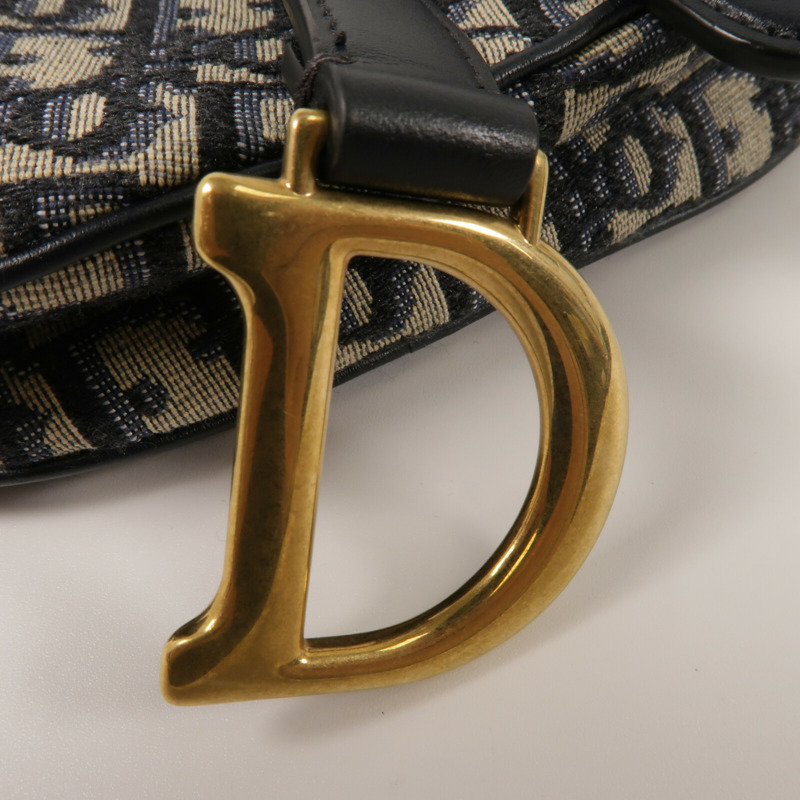 Dior 帆布Saddle Mini肩背袋-10
