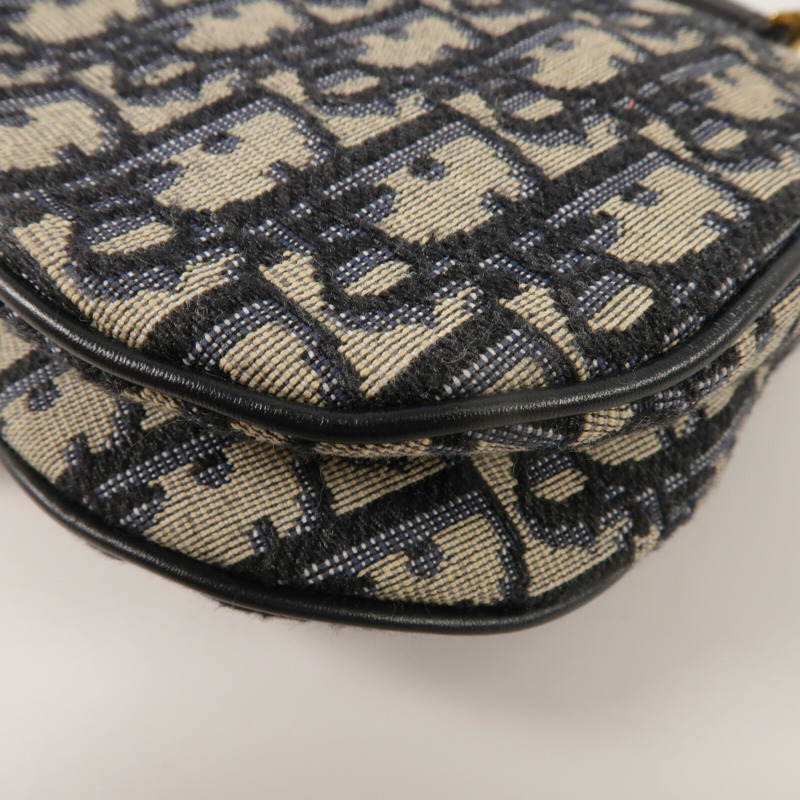 Dior 帆布Saddle Mini肩背袋-16