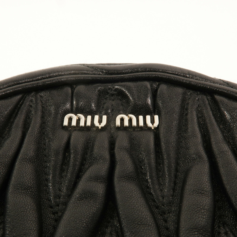 Miu Miu 羊皮皮革Shoulder Bag鏈帶肩背袋-8