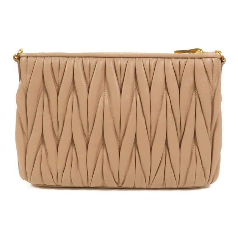 Miu Miu 羊皮皮革Shoulder Bag肩背袋-1