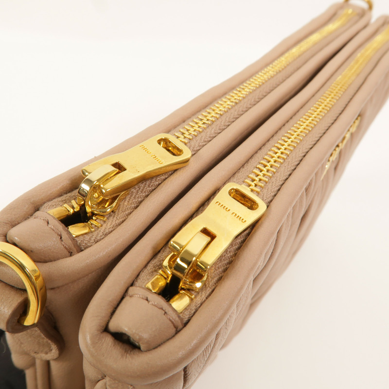 Miu Miu 羊皮皮革Shoulder Bag肩背袋-16
