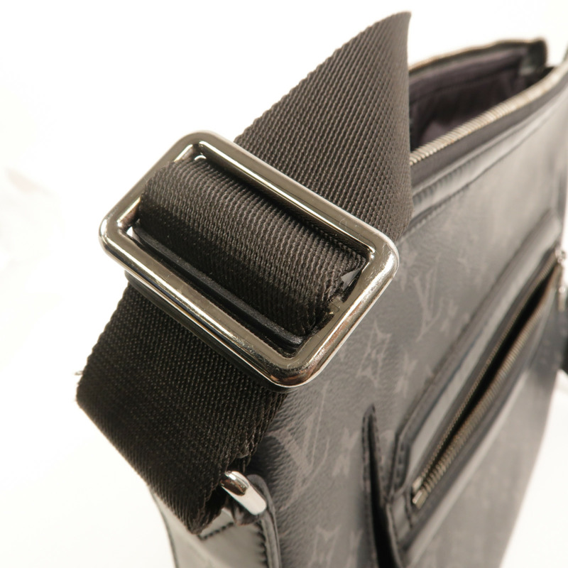 LOUIS VUITTON Monogram Eclipse Odyssey Messenger PM肩背袋-14