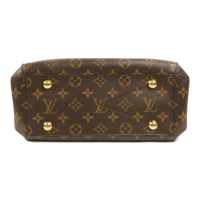 LOUIS VUITTON Monogram Montaigne BB手挽肩背兩用袋棕色-3
