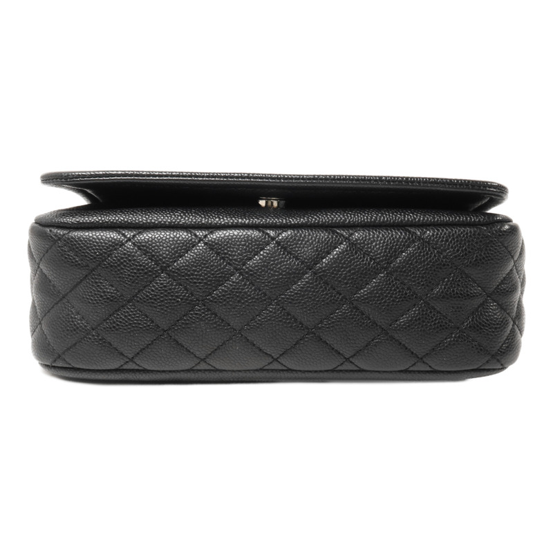 CHANEL 牛皮皮革Chain Shoulder鏈帶肩背袋-3