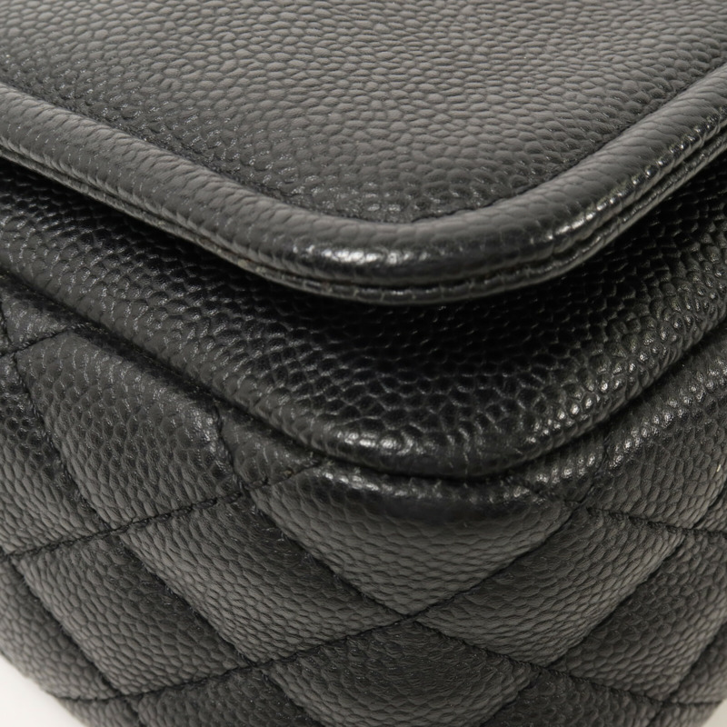 CHANEL 牛皮皮革Chain Shoulder鏈帶肩背袋-11