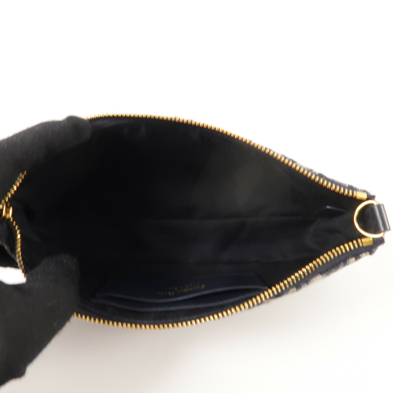Dior 帆布30 Montaigne Pouch With Chain鏈帶肩背袋-4