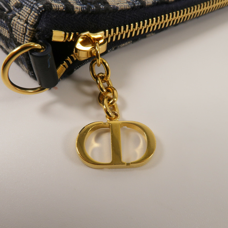 Dior 帆布30 Montaigne Pouch With Chain鏈帶肩背袋-7