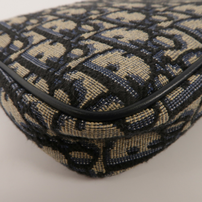 Dior 帆布30 Montaigne Pouch With Chain鏈帶肩背袋-12