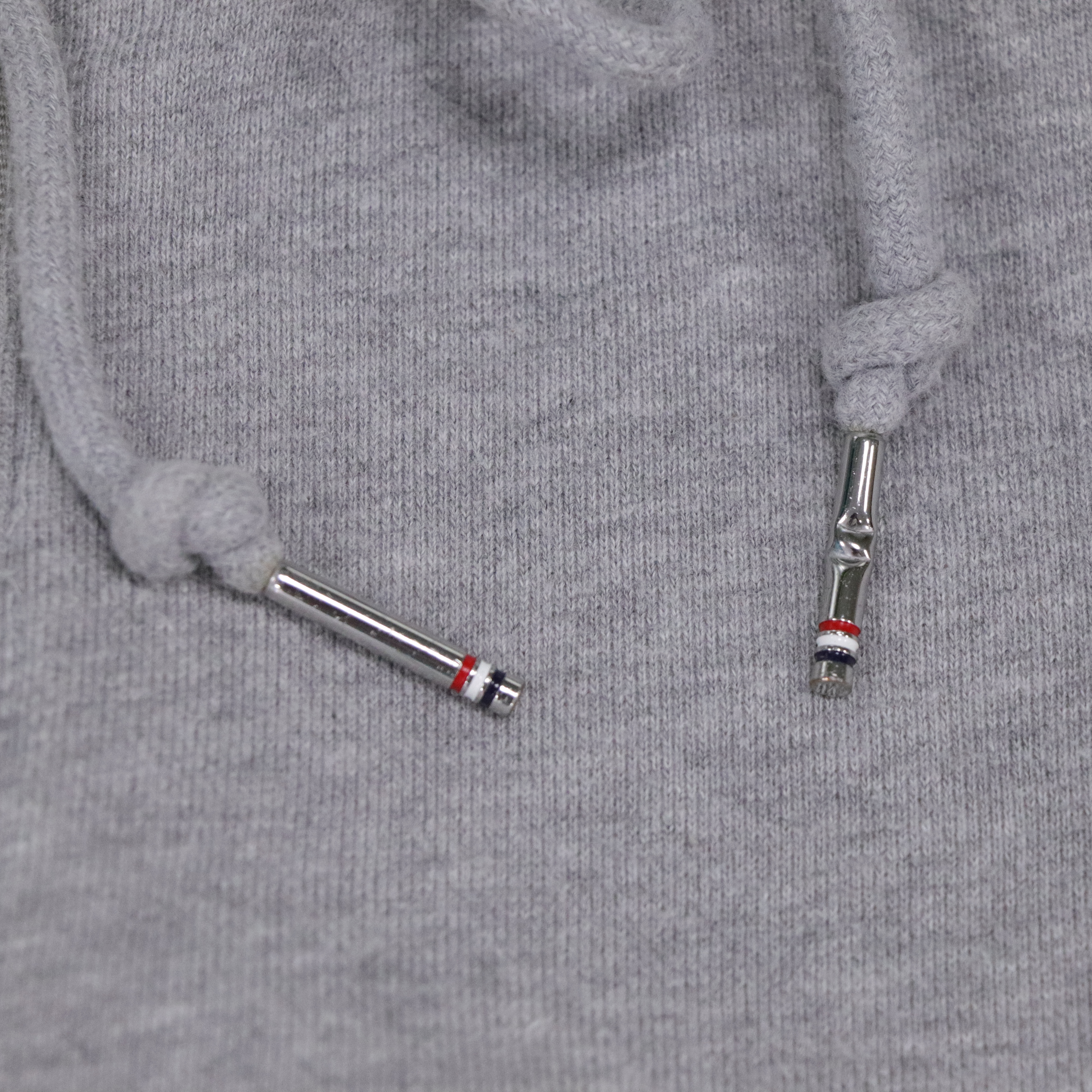 Thom browne 灰色帽T拉鍊外套-7