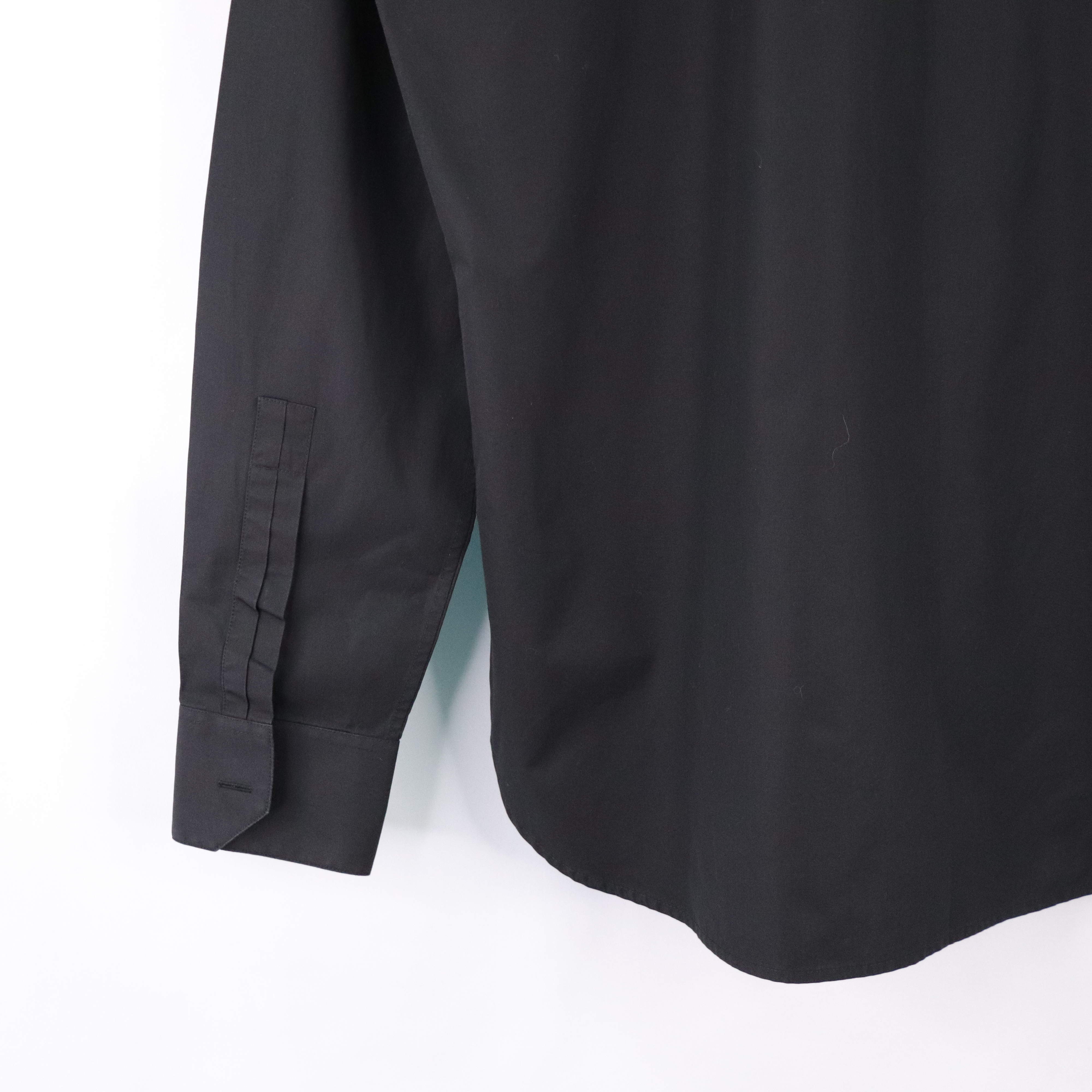 Saint Laurent 聖羅蘭 棉質 黑色 長袖襯衫-5