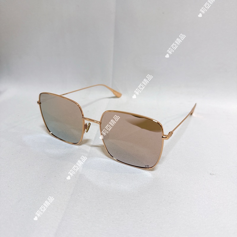 莉亞精品♡ Dior金框墨鏡 二手美品-2