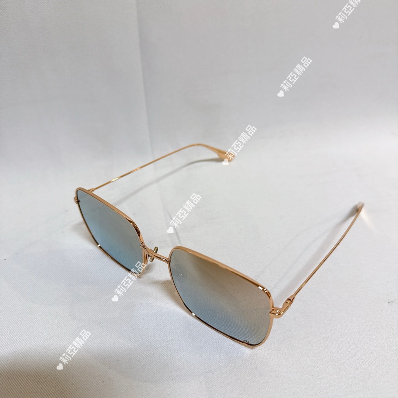 莉亞精品♡ Dior金框墨鏡 二手美品-4