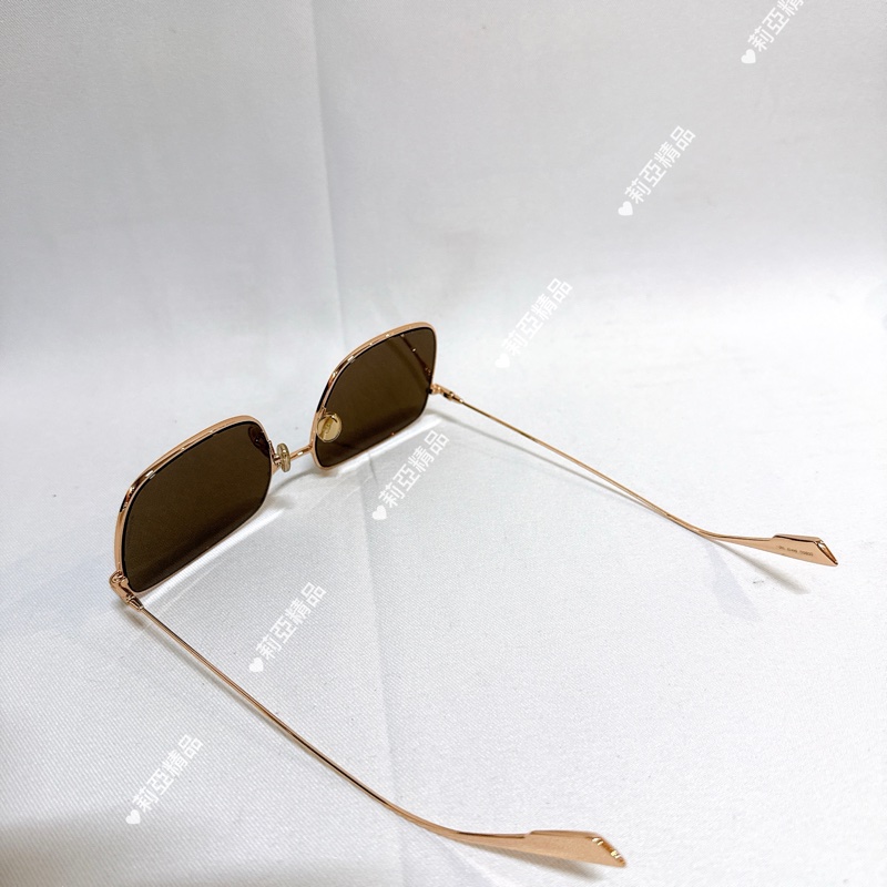 莉亞精品♡ Dior金框墨鏡 二手美品-5