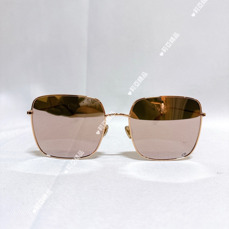 莉亞精品♡ Dior金框墨鏡 二手美品-8