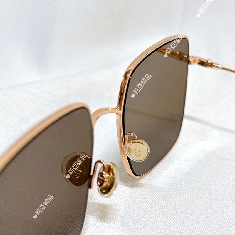 莉亞精品♡ Dior金框墨鏡 二手美品-9