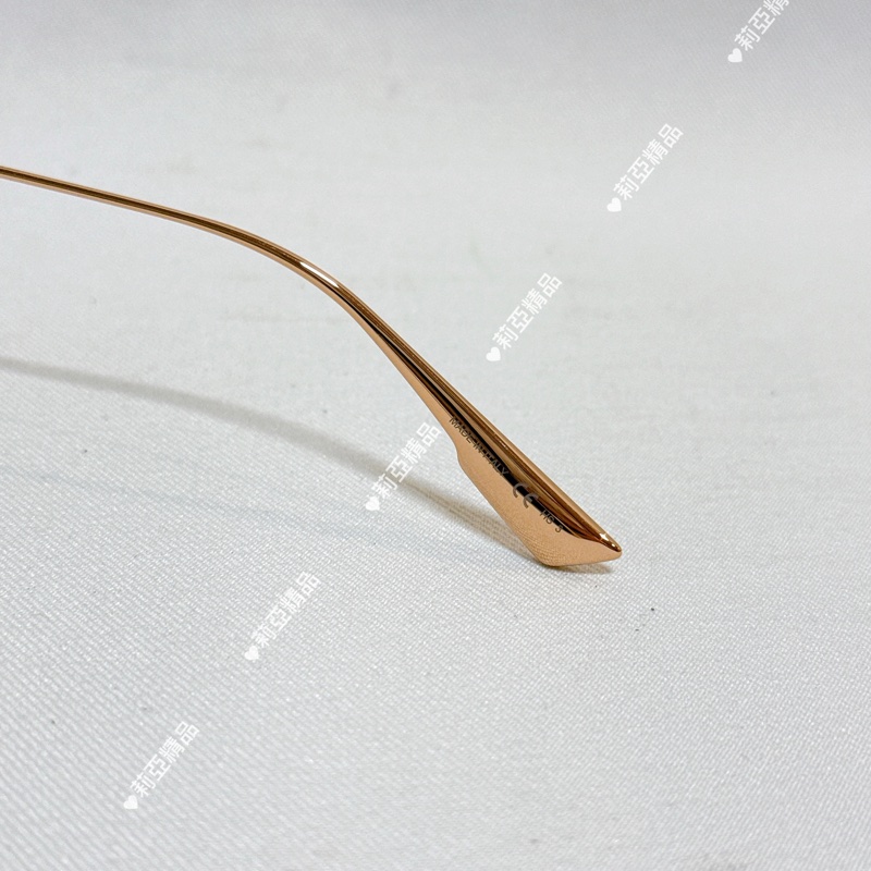 莉亞精品♡ Dior金框墨鏡 二手美品-10