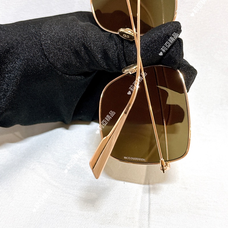 莉亞精品♡ Dior金框墨鏡 二手美品-12