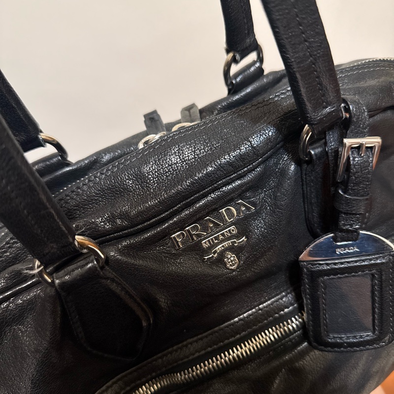 Prada 中古機車包 炸藥包-3