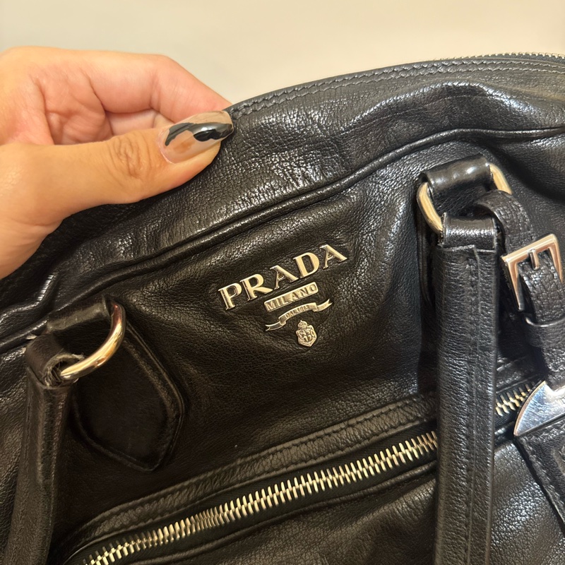 Prada 中古機車包 炸藥包-13