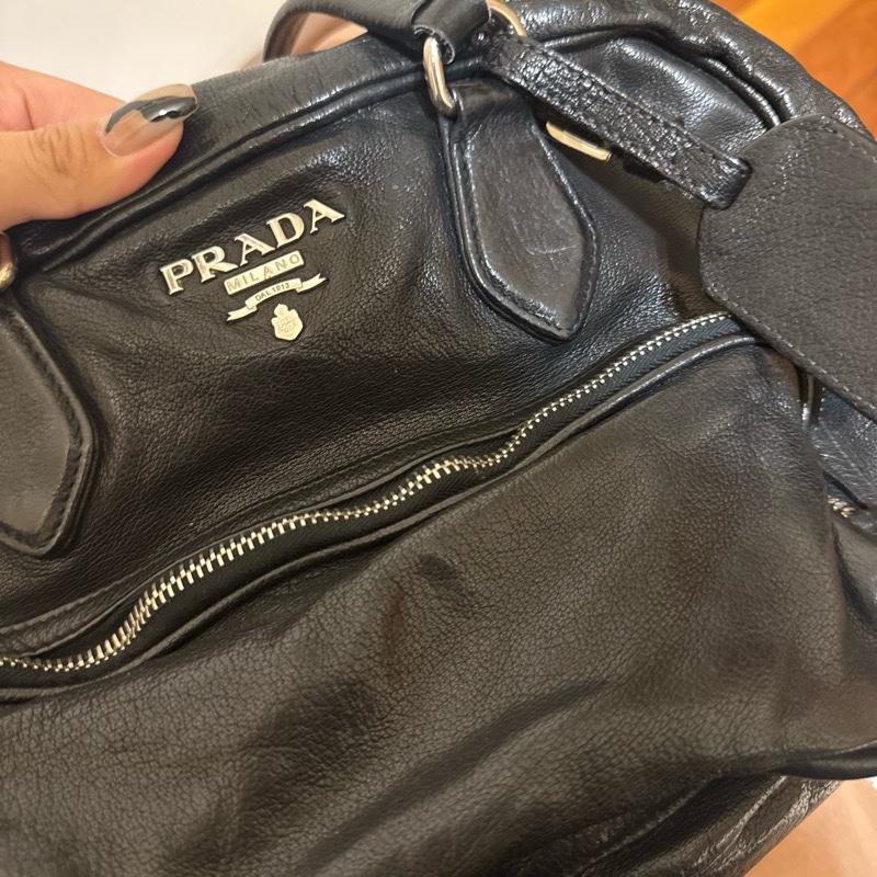 Prada 中古機車包 炸藥包-18