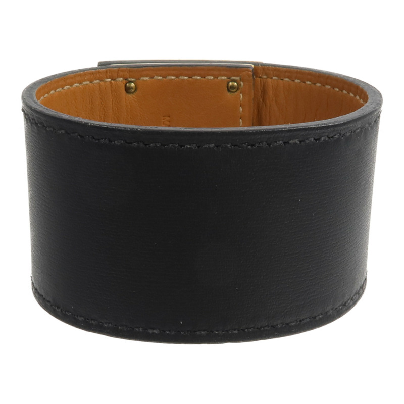 HERMES Swift皮革Kelly Dog Bracelet手帶Noir-2