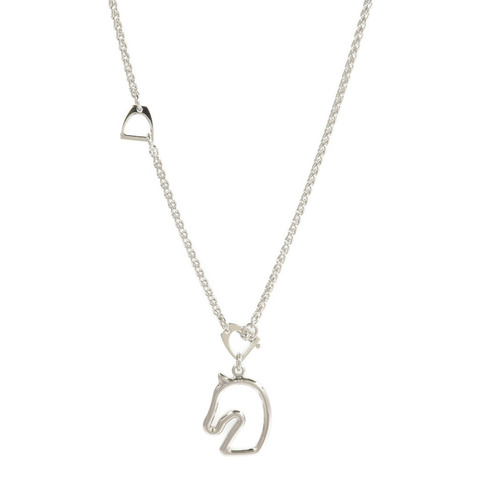 HERMES 金屬Tonnerre Necklace Small Model項鍊