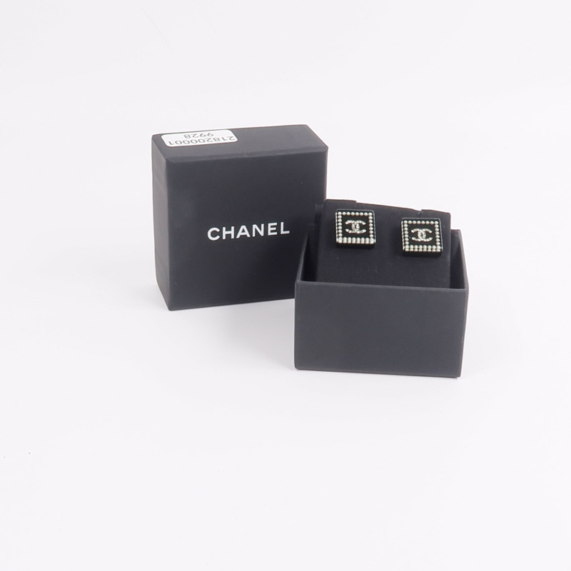 CHANEL 樹脂/金屬Earrings耳環-6