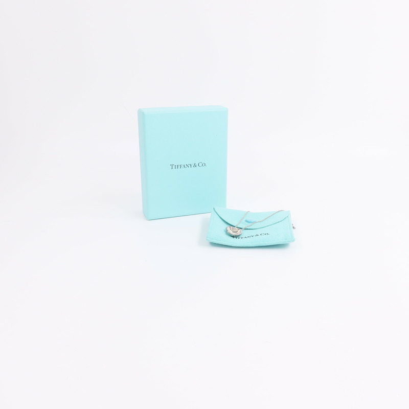 TIFFANY&CO 925純銀Heart Pendant Necklace項鍊-9