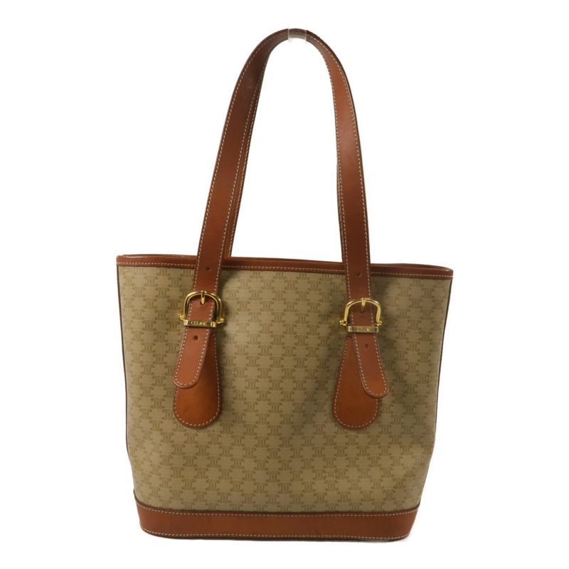 CELINE 塗層帆布Vintage Macadam Tote手挽袋-2