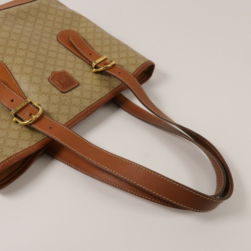 CELINE 塗層帆布Vintage Macadam Tote手挽袋-8