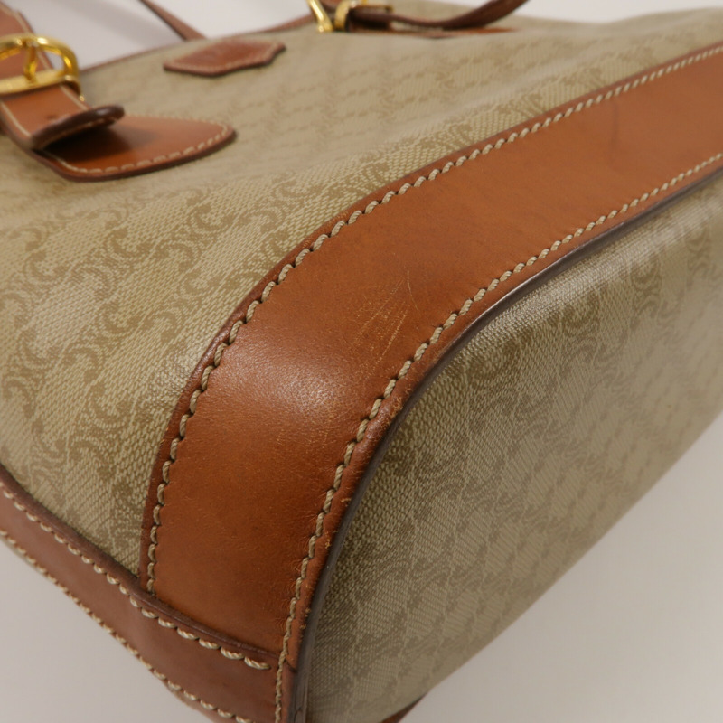 CELINE 塗層帆布Vintage Macadam Tote手挽袋-9