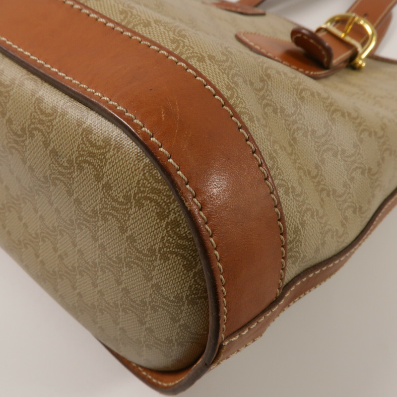 CELINE 塗層帆布Vintage Macadam Tote手挽袋-10