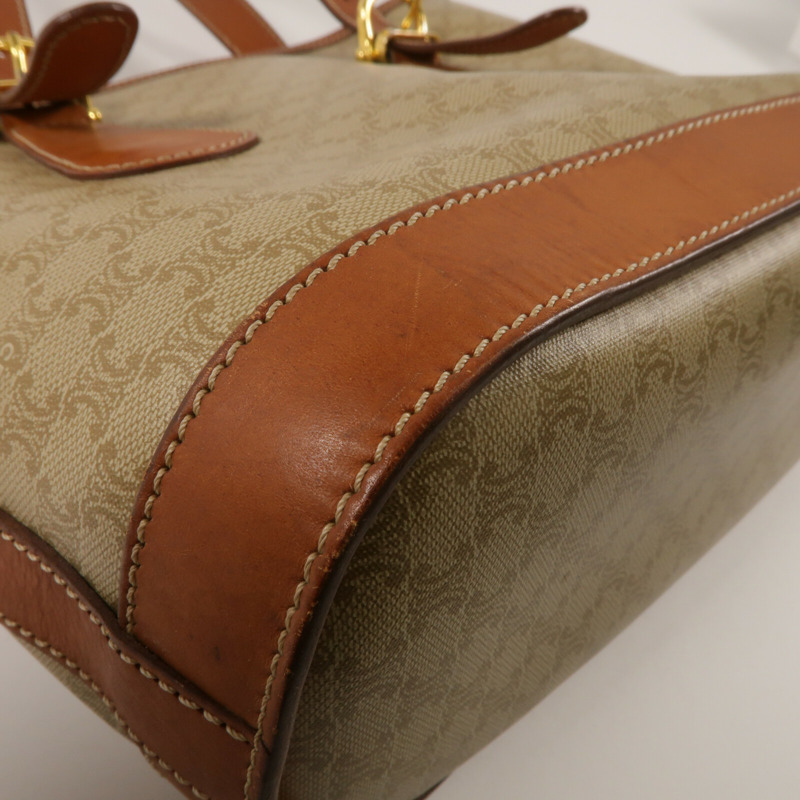 CELINE 塗層帆布Vintage Macadam Tote手挽袋-11