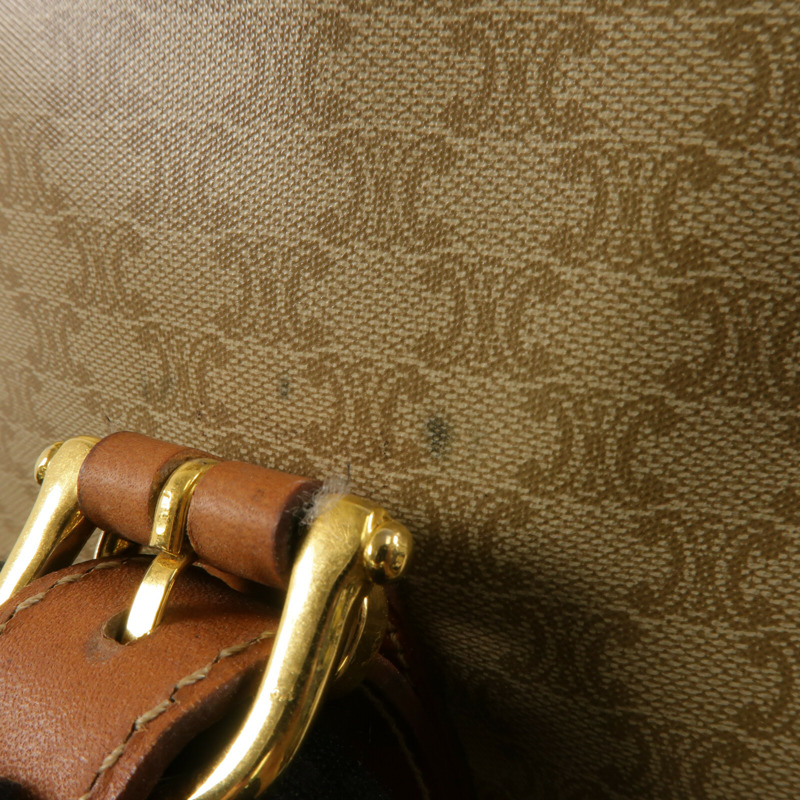 CELINE 塗層帆布Vintage Macadam Tote手挽袋-18