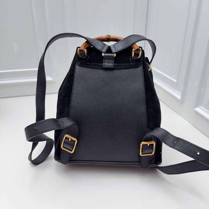 97新Gucci古馳vintage 竹節雙肩包-1