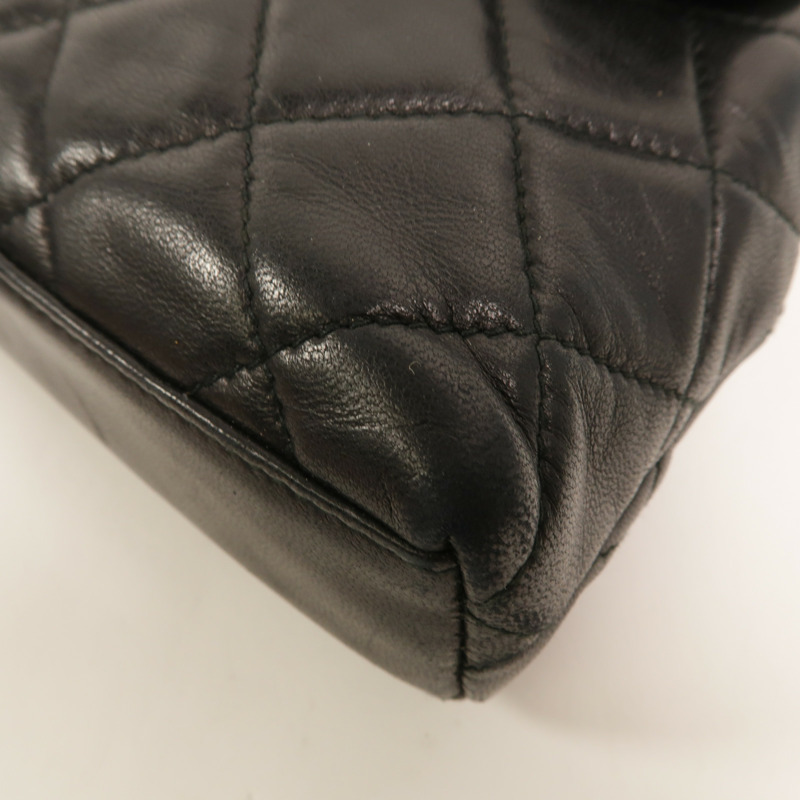 CHANEL 羊皮皮革Waist Bag鏈帶腰包-13