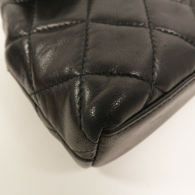 CHANEL 羊皮皮革Waist Bag鏈帶腰包-14