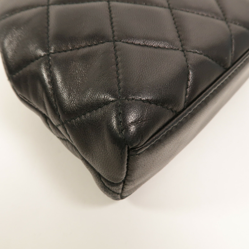 CHANEL 羊皮皮革Waist Bag鏈帶腰包-16