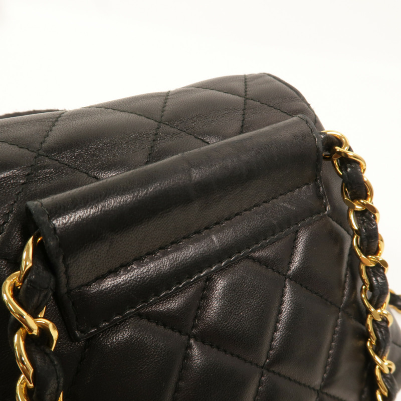CHANEL 羊皮皮革Waist Bag鏈帶腰包-17